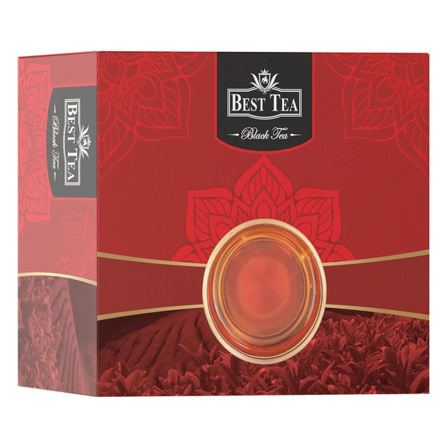 BEST TEA — Чёрный чай, 100 фильтр-пакетов × 1,5 г