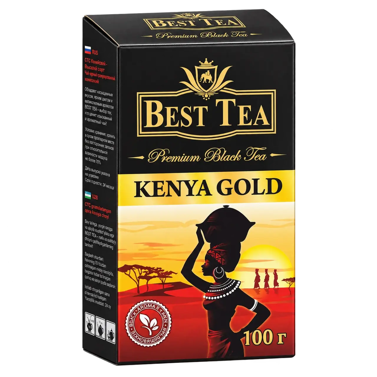 BEST TEA — Чёрный чай KENYA GOLD, 100 г