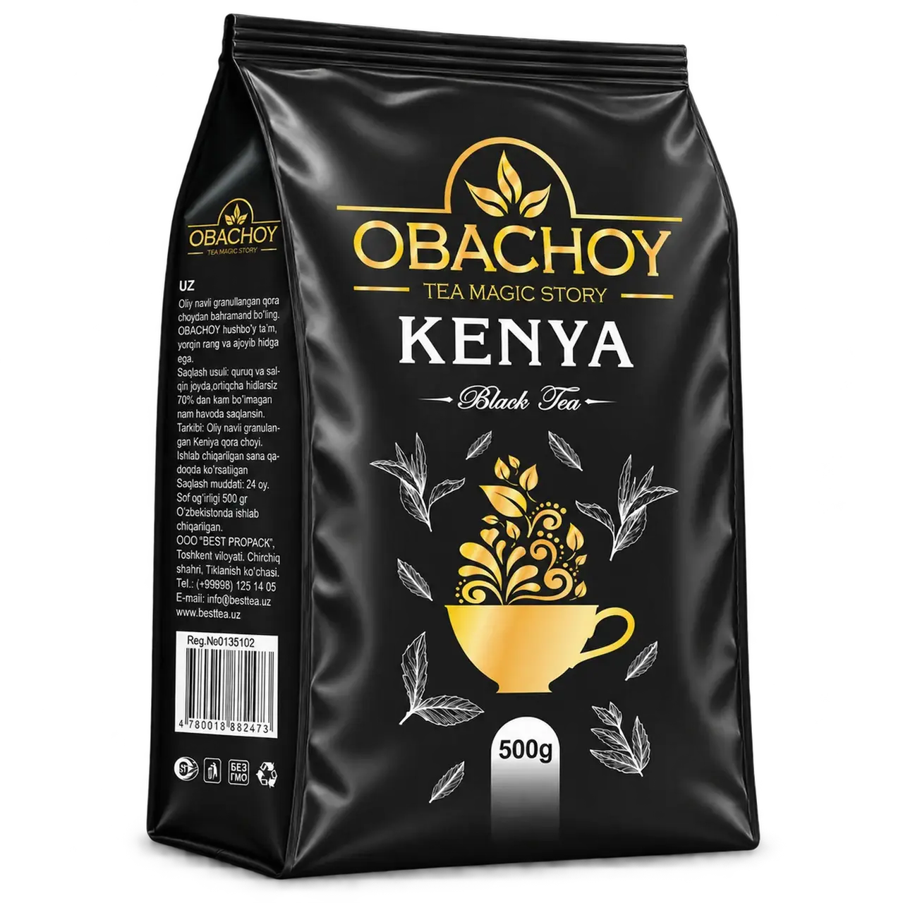 OBACHOY — Чёрный чай KENYA, 500 г
