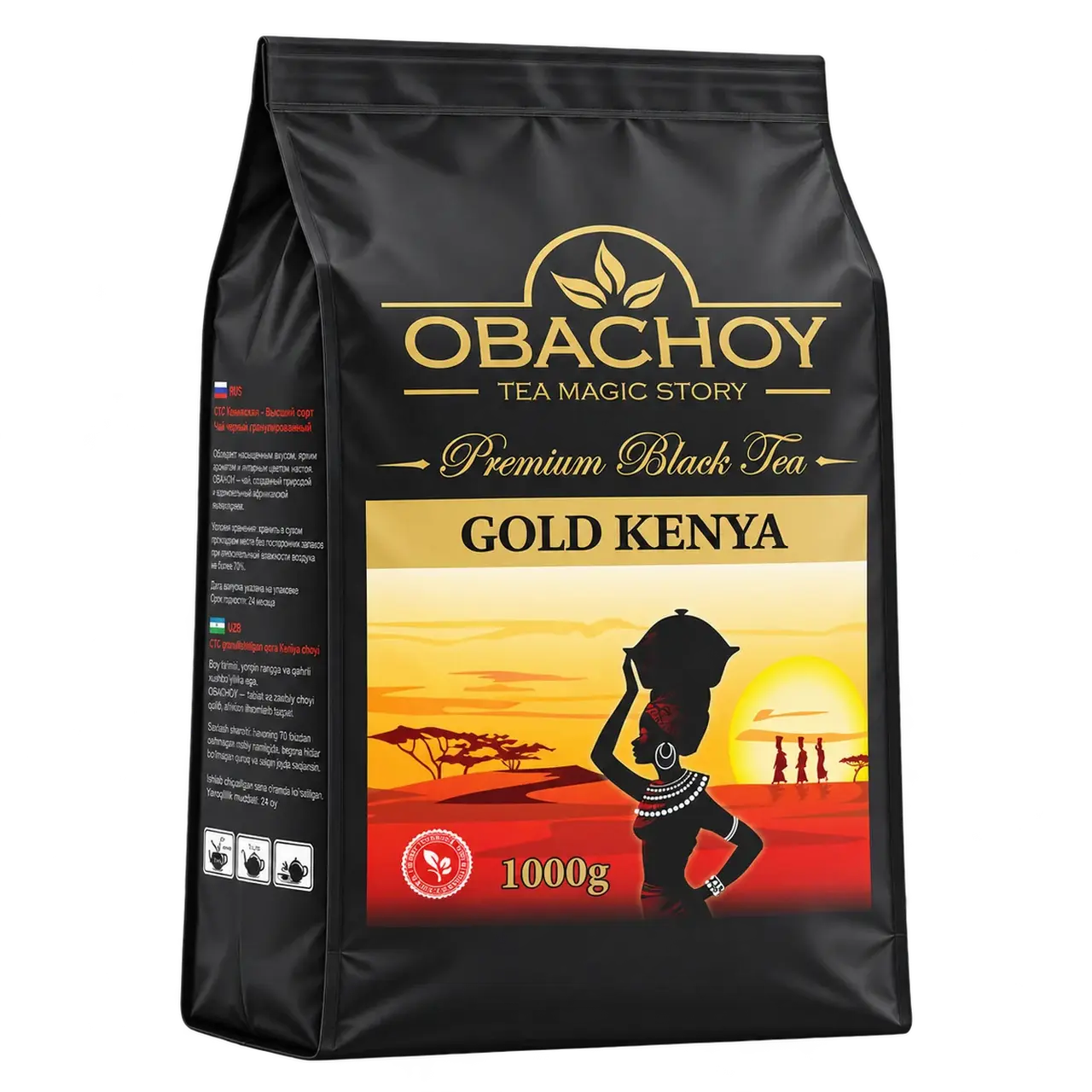 OBACHOY — Чёрный чай GOLD KENYA, 1 кг
